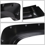 07-14 Chevrolet Silverado Pocket-Riveted Style Wheel Flares - Textured