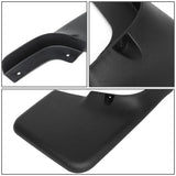 04-14 Ford F-150 Mud Guard Flaps 4pc Set Matte Black