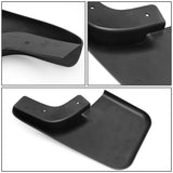 04-14 Ford F-150 Mud Guard Flaps 4pc Set Matte Black
