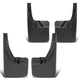 09-18 Dodge Ram 1500/2500/3500 Mud Guard Flaps 4pc Set - Matte Black