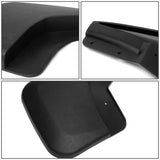 14-18 Chevrolet Silverado 1500/2500HD/3500HD Mud Guard Flaps 4PC Matte Black