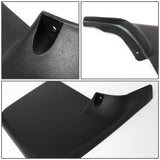 2004-2014 Ford F-150 Mud Guard Flaps 4PC Set Matte Black