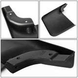 2004-2014 Ford F-150 Mud Guard Flaps 4PC Set Matte Black