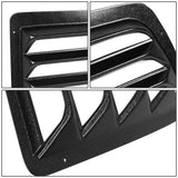 97-17 Chevrolet Express GMC Savana Rear Window Louver 2PC Black