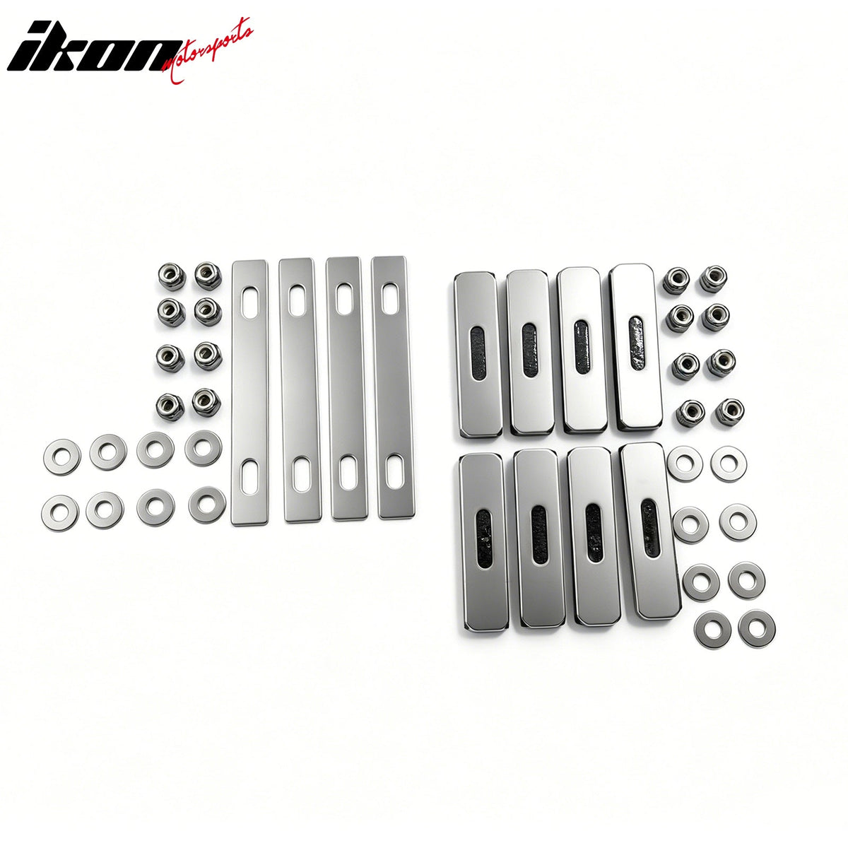 2016-2018 Chevrolet Silverado Z71 Chrome Front Upper Lower Grilles Stainless Steel
