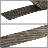 Titanium Type-1 Style Exhaust Heat Wrap 2" x 50' with Zip Ties