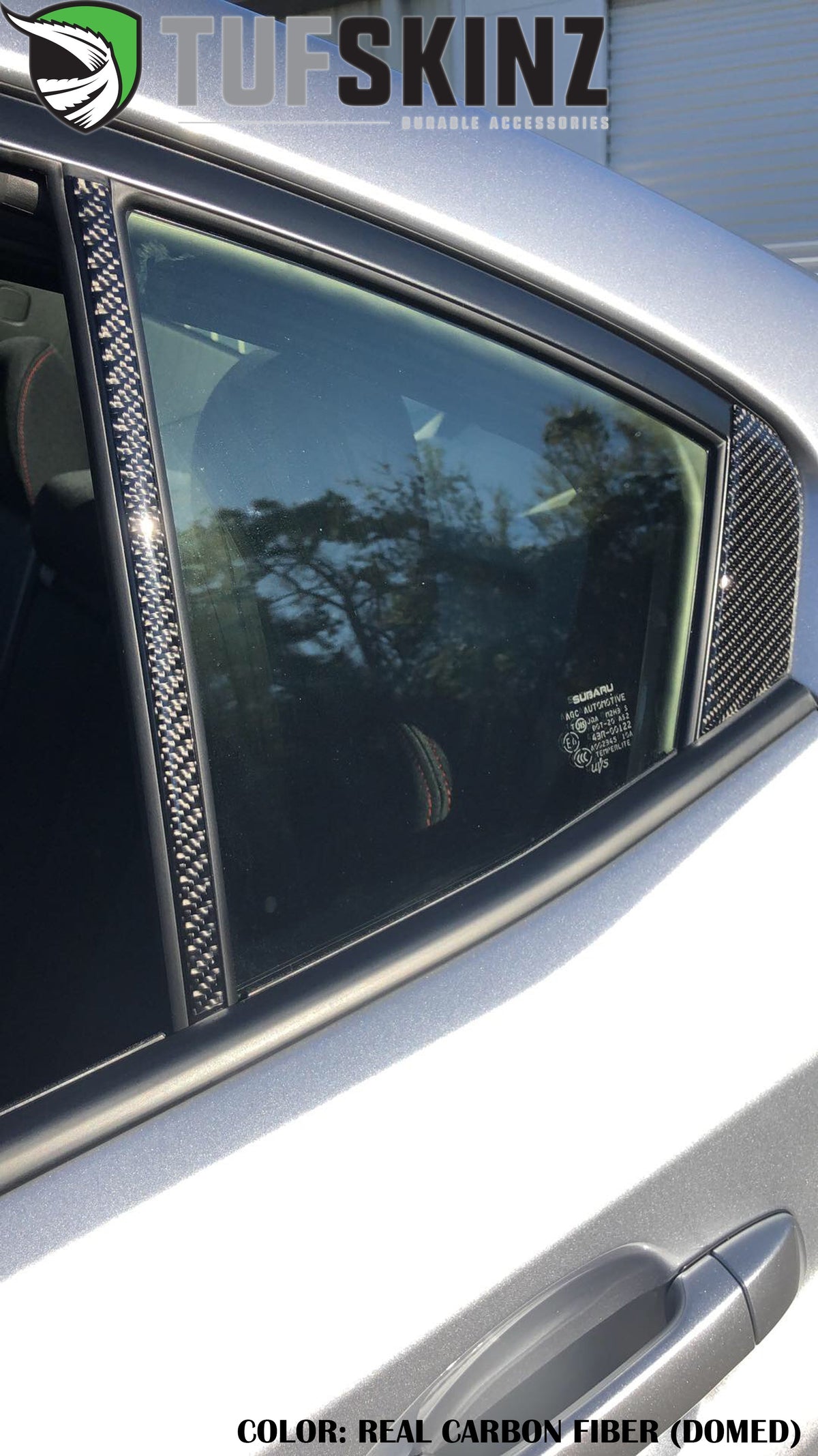 Door Pillar Overlays Fits 2015-2021 Subaru WRX