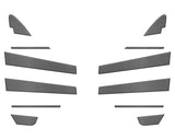 Door Pillar Overlays Fits 2015-2021 Subaru WRX
