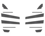 Door Pillar Overlays Fits 2015-2021 Subaru WRX