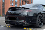 2014-2021 Mercedes Benz S63 S Class C217 Coupe RT Style Carbon Fiber Trunk Spoiler