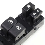 07-12 Nissan Pathfinder Power Window Switch - Driver Side Black