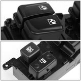 05-07 Hyundai Sonata Power Window Switch - Driver Side Black