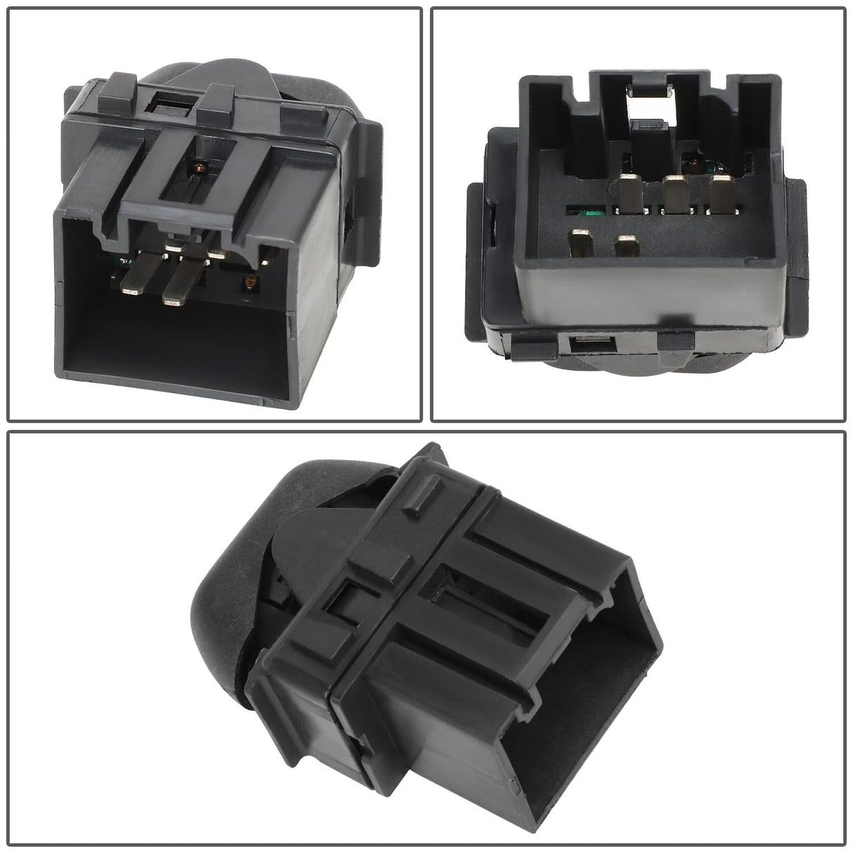 2003-2008 Ford Crown Victoria Power Window Switch Rear Side Black