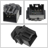 2003-2008 Ford Crown Victoria Power Window Switch Rear Side Black
