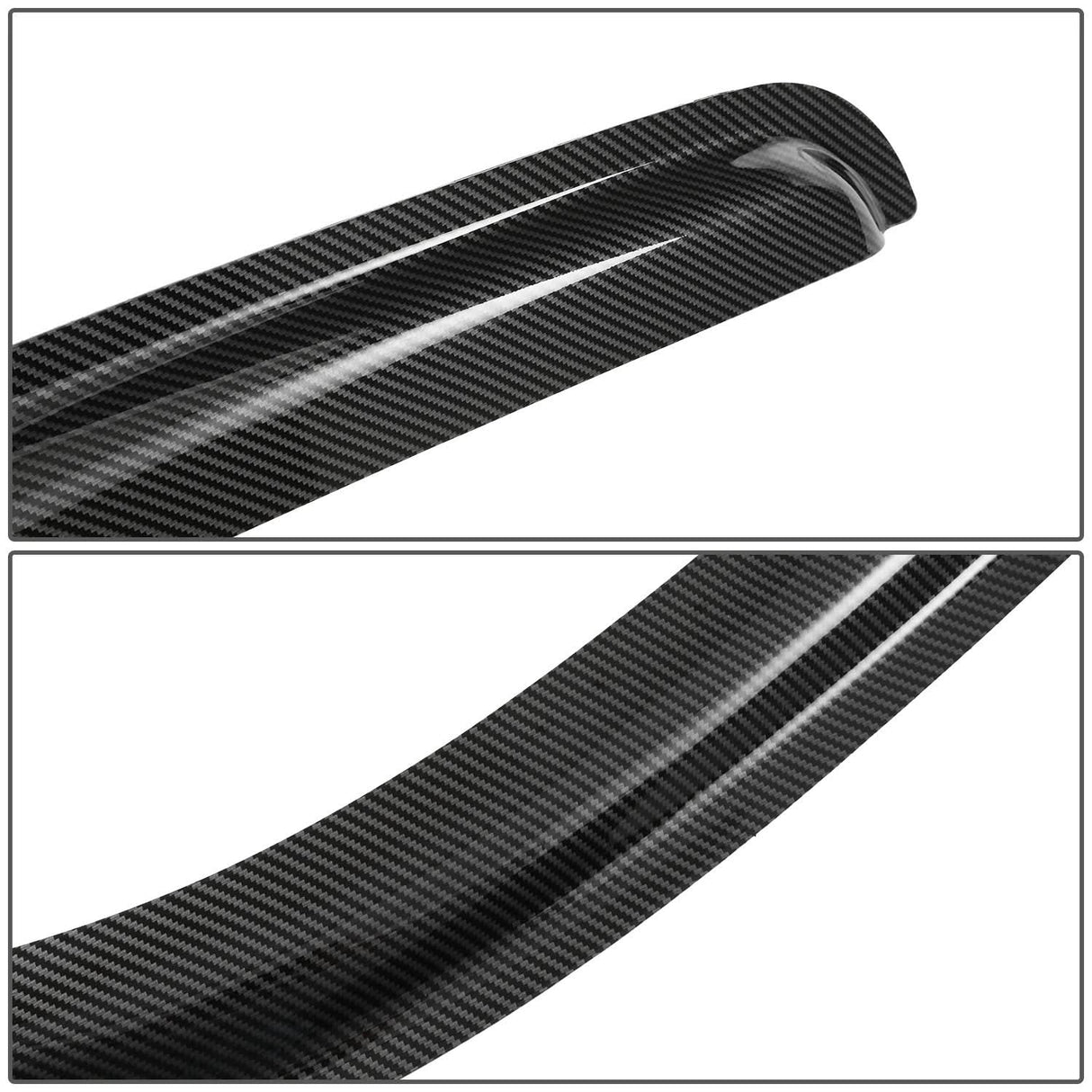 99-07 Chevrolet Silverado GMC Sierra Standard Cab Window Visors Carbon Fiber