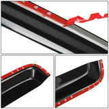 02-09 Dodge Ram Carbon Fiber Style Window Visors Crew Cab 4pc
