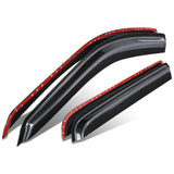 2002-2010 Ford Explorer Window Visors 4PC Smoke