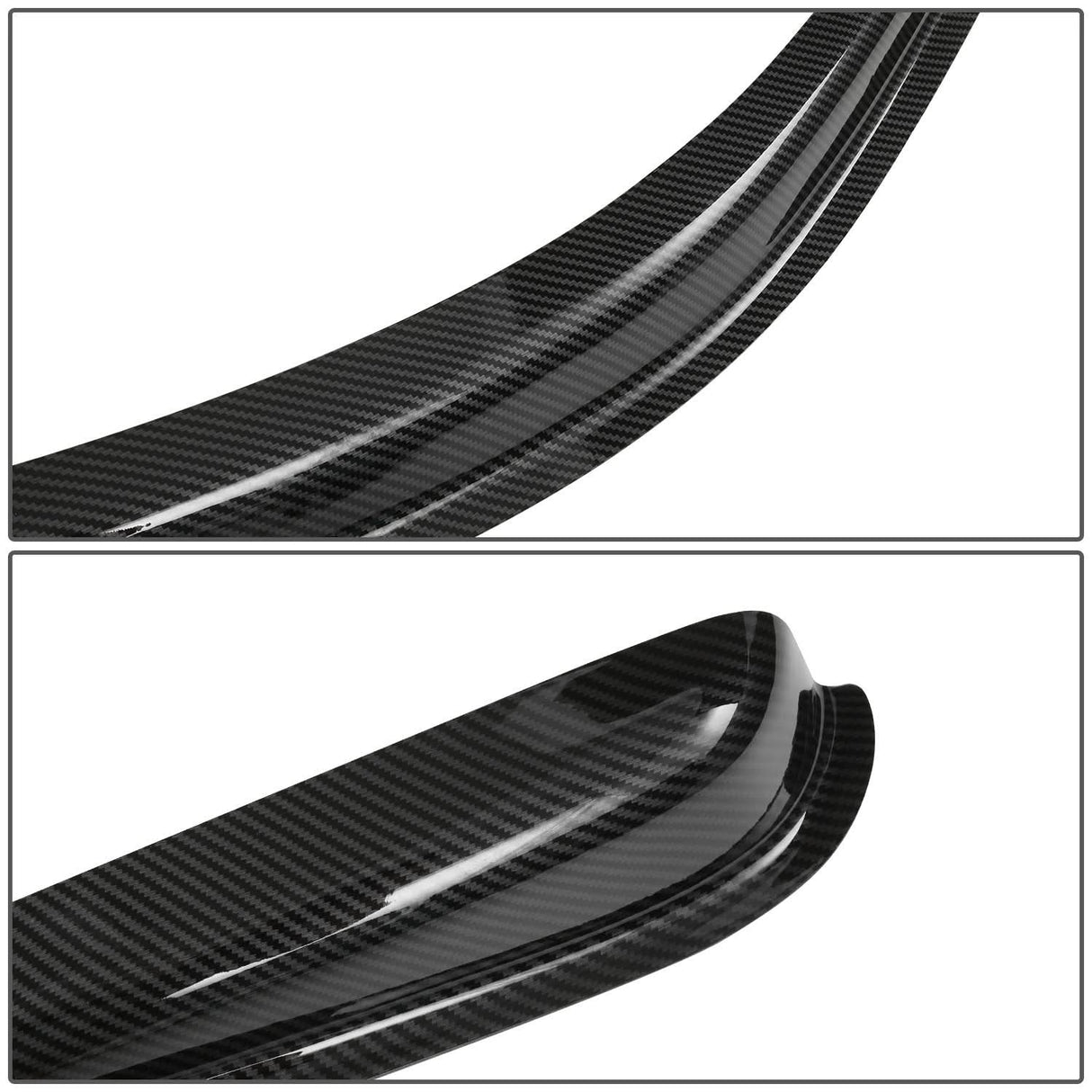 95-04 Toyota Tacoma Extended Cab Window Visors Carbon Fiber