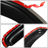 2005-2015 Nissan Xterra Carbon Fiber Pattern Window Visors