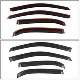2010-2017 Chevrolet Equinox Smoke Window Visors 4PCS