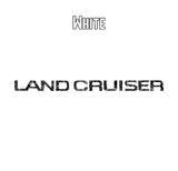 "Land Cruiser" Topographic Rear Tailgate Emblem Overlays - 2024+ Land Cruiser
