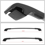 2014-2020 Jeep Cherokee Roof Rack Cross Bar - Matte Black