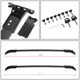 2013-2019 Ford Escape Roof Rack Cross Bar - Matte Black