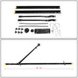 Bicycle Roof Mount Rack - Upright with Lock - Black