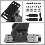 Universal Kayak Roof Carrier 4-Piece Set Black
