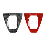 Real Carbon Fiber Gear Shifter Trim Cover for 2024+ Ford Mustang