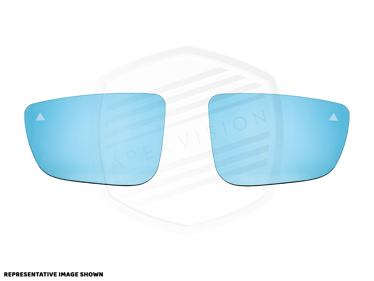 ApexVision Blue Tinted Side View Mirror Glass Set - G01 X3 | G02 X4