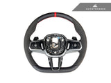 AutoTecknic Alcantara Steering Wheel - BMW G60 5-Series