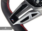 AutoTecknic Alcantara Steering Wheel - BMW G60 5-Series