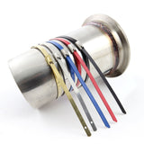Zip Tie Kit for Heat Wrap - Stainless Steel - 12" - 5 Piece