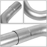 Universal 2.25" Polished Exhaust Piping Kit