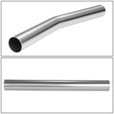 Universal Dual H-Pipe Exhaust Kit 2.5"-2.65" OD Mild Steel