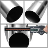 Universal Exhaust Piping Kit - Mild Steel - 3.5" OD - 16 Pieces
