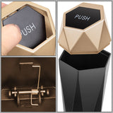Vehicle-Mounted Garbage Can - Golden