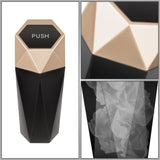 Vehicle-Mounted Garbage Can - Golden
