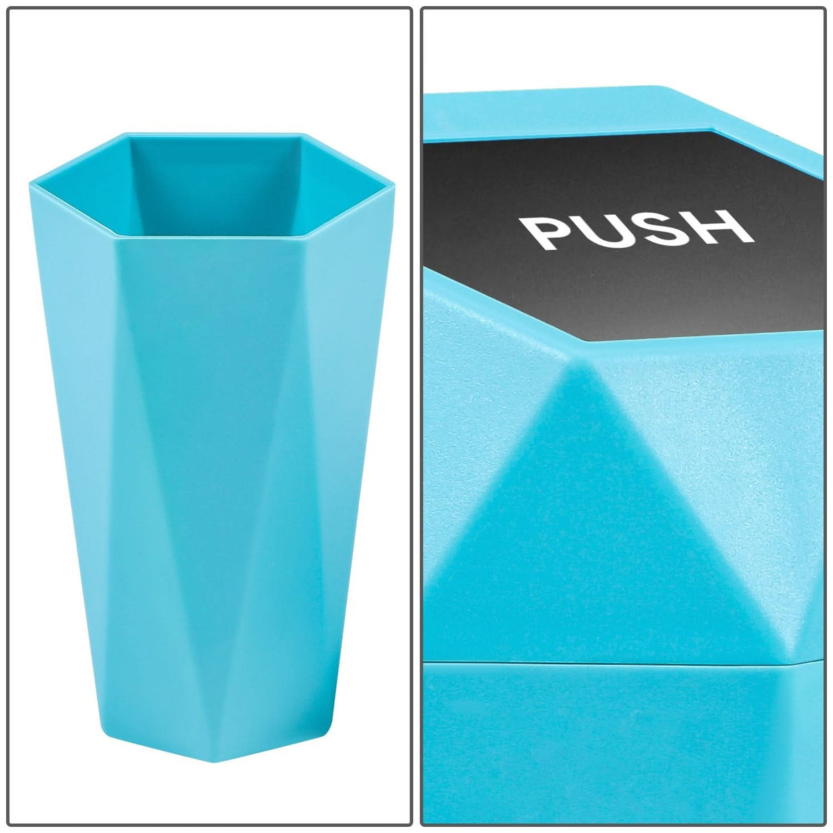 Vehicle-Mounted Garbage Can - Tiffany Blue - 2PC