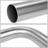 Exhaust Pipe Tubing Straight 2"-2.15" Flared 18" Mild Steel
