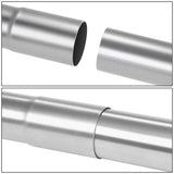 Exhaust Pipe Tubing Straight 2"-2.15" Flared 18" Mild Steel
