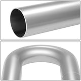 2" to 2.15" Flared Exhaust Pipe U-Bend Tubing 180 Degree Mild Steel