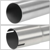 2" to 2.15" Flared 180 Degree U-Bend Exhaust Pipe Tubing Stainless Steel