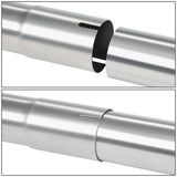 2" to 2.15" Flared 180 Degree U-Bend Exhaust Pipe Tubing Stainless Steel