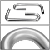 2" to 2.15" Flared 90 Degree L-Bend Exhaust Pipe Tubing Mild Steel