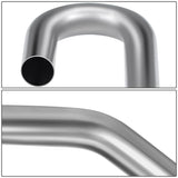 2" OD 45/180 Degree U-Bend Exhaust Pipe Tubing - 18-Gauge