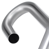 2" OD 45/180 Degree U-Bend Exhaust Pipe Tubing - 18-Gauge