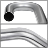 2.25" OD 45/180 Degree U-Bend Exhaust Pipe Tubing 18-Gauge