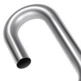 2.25" OD 45/180 Degree U-Bend Exhaust Pipe Tubing 18-Gauge